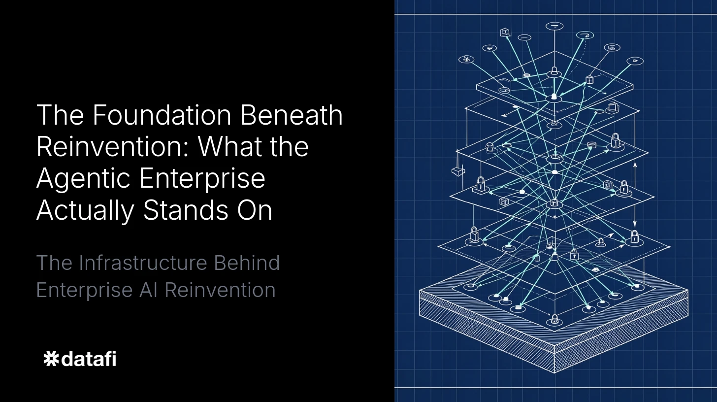 The Foundation Beneath Reinvention: What the Agentic Enterprise Actually Stands On