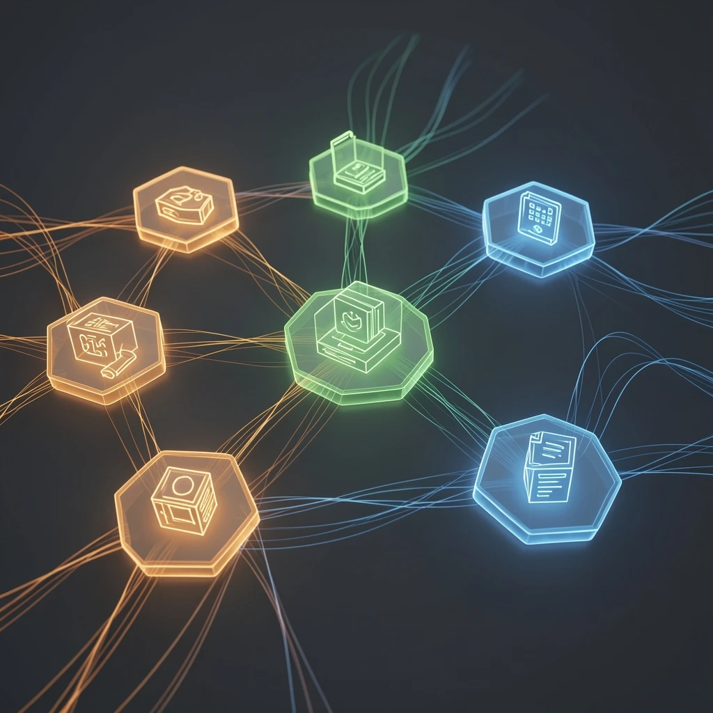 Autonomous AI agents orchestrating enterprise operational workflows