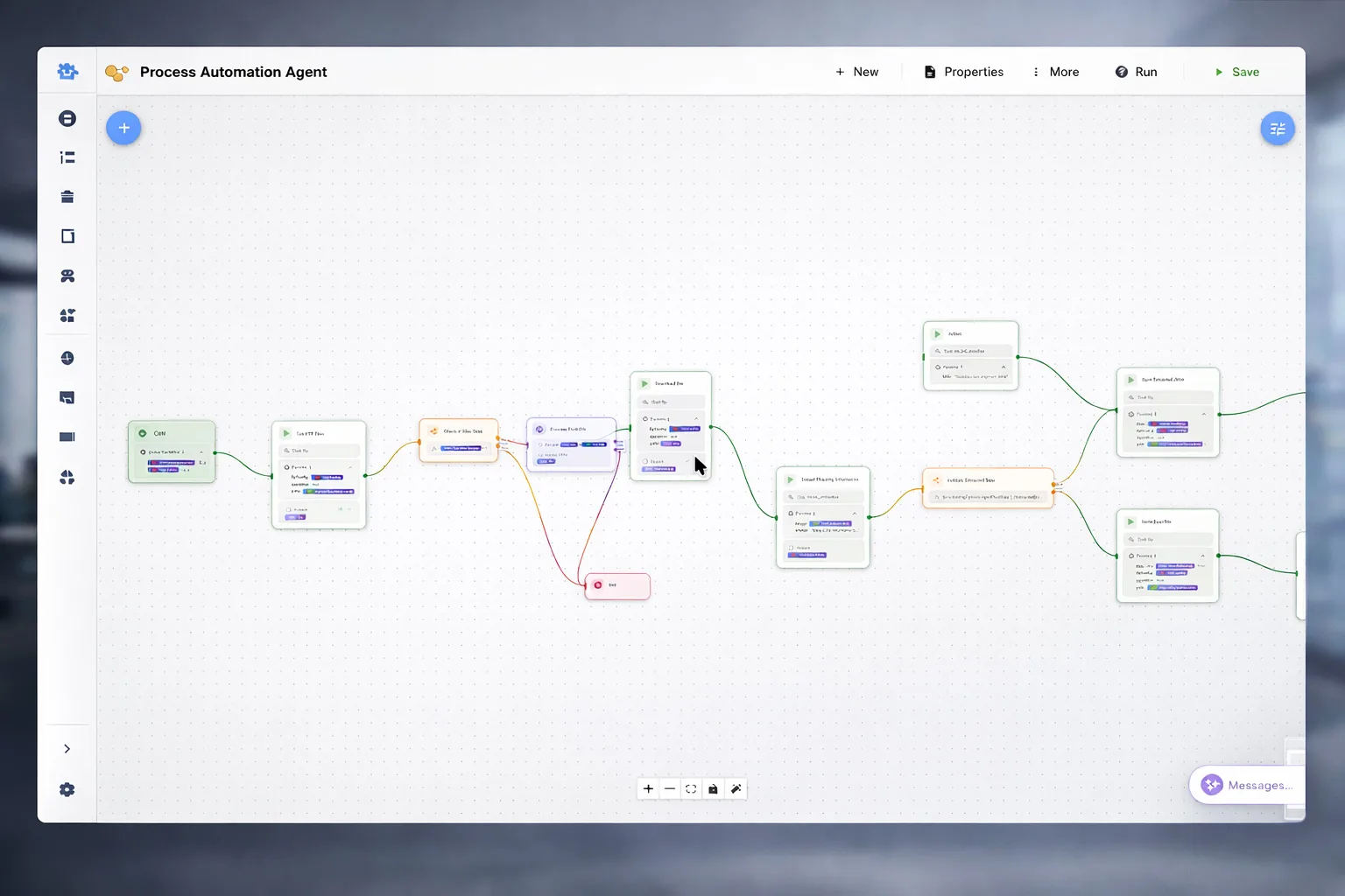 Visual Agent Builder